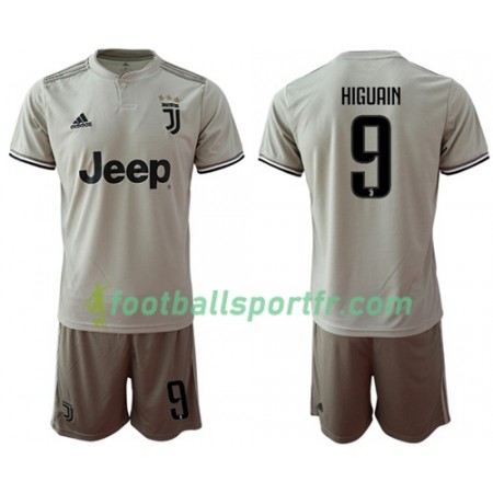 Tenue Juventus Higuain 9 Enfant Extérieur 2018-2019 Maillot de Foot